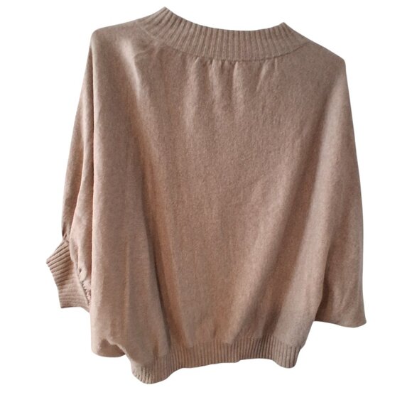 Imma sweater womens Medium Large M/L pullover 100% cashmere dolman sleeve - Picture 4 of 6